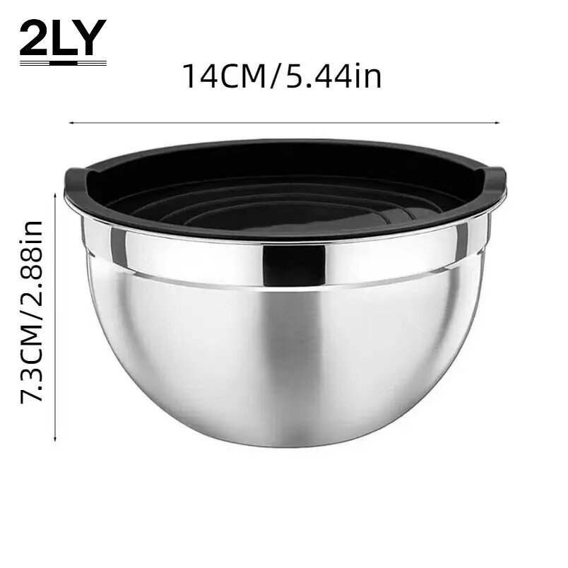 Kitchen Baking Bowls - Zestaw grubościennych misek do mieszania ze