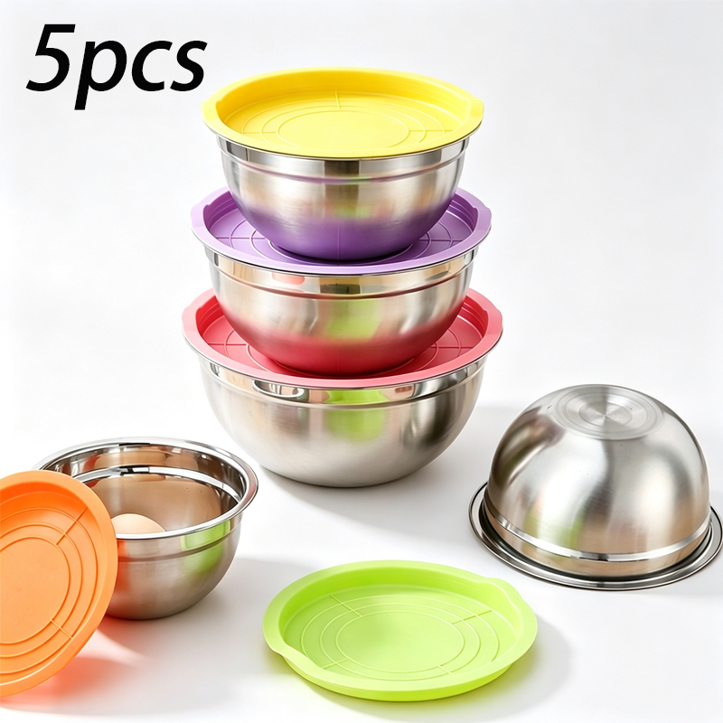 Kitchen Baking Bowls - 5 sztuk misk do mieszania ze