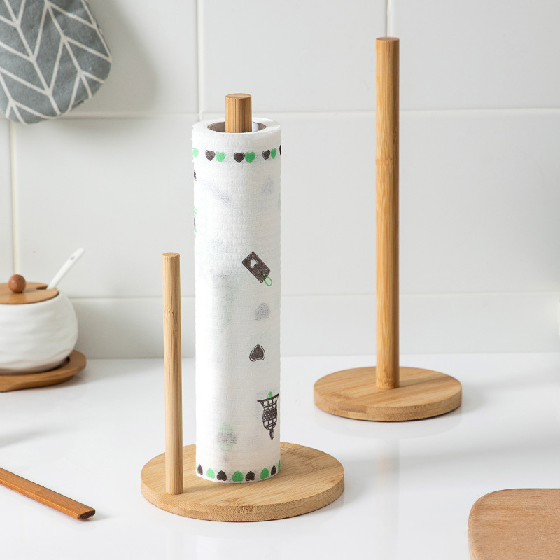 Kitchen Baking Paper Holder - 1 szt. Nowoczesny Drewniany Stojak na