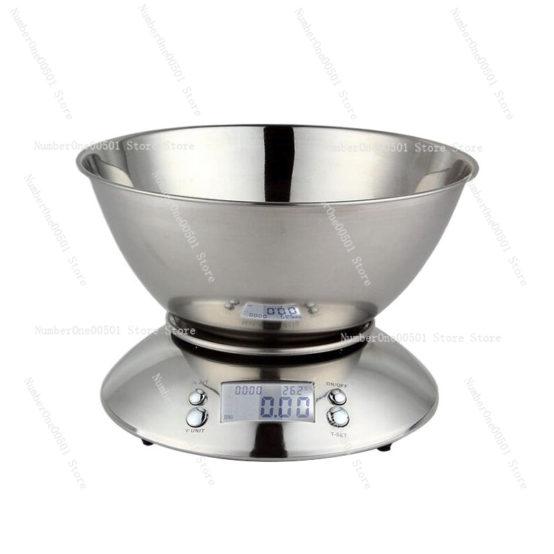 Kitchen Baking Bowls - Cyfrowa waga kuchenna ze stali nierdzewnej