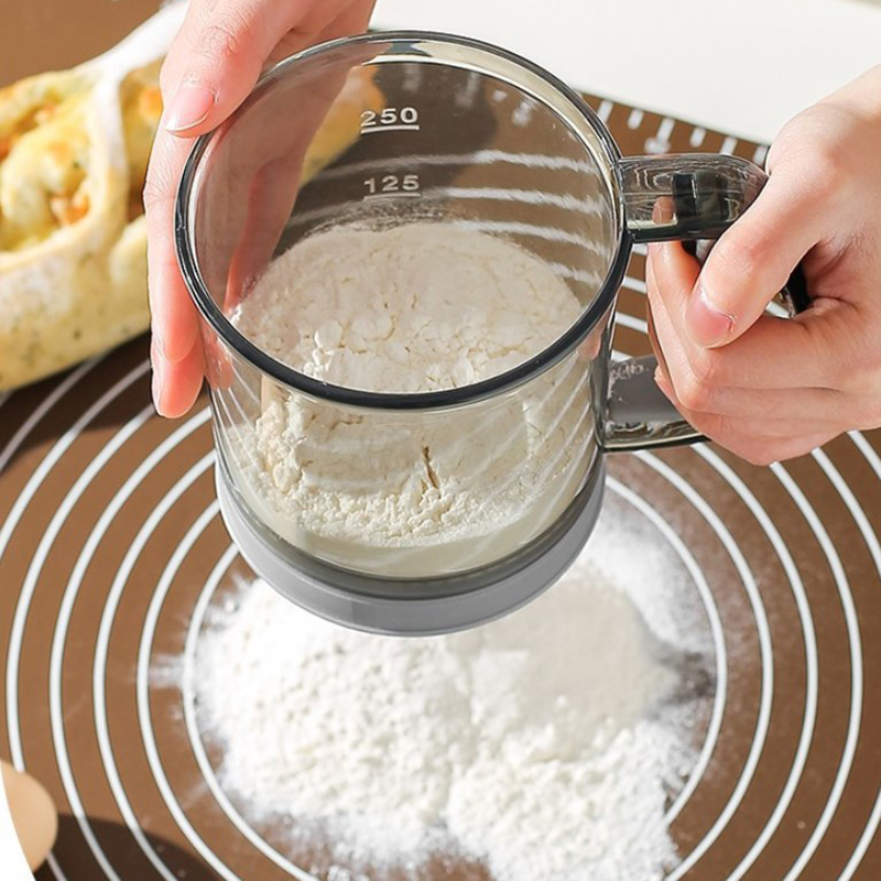 Kitchen Baking Rack - Ręczne sito do mąki, półautomatyczne sito