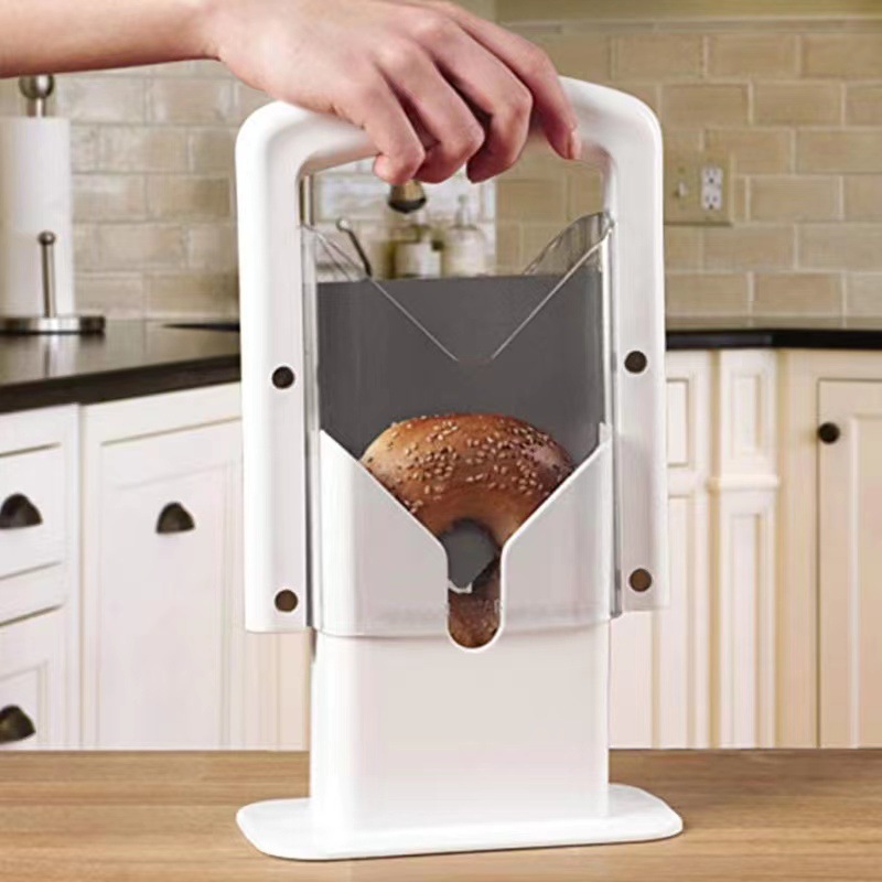 Kitchen Baking Counter - Uchwyt do krojenia bajgli z prowadnicą