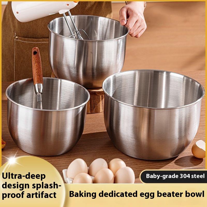 Kitchen Baking Bowls - 1 szt. Miska ze stali nierdzewnej