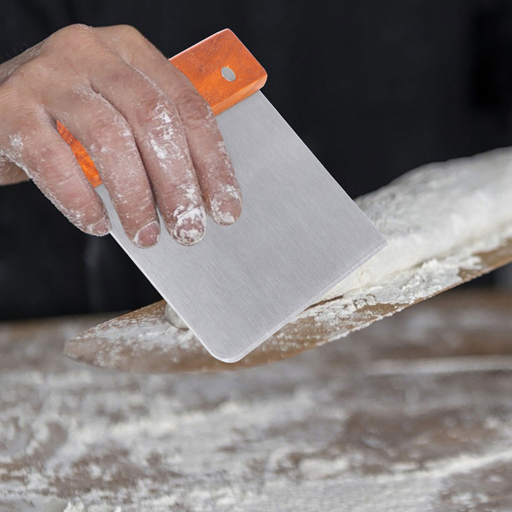 Bench Scraper Dough - Zestaw noży do ciasta ze stali