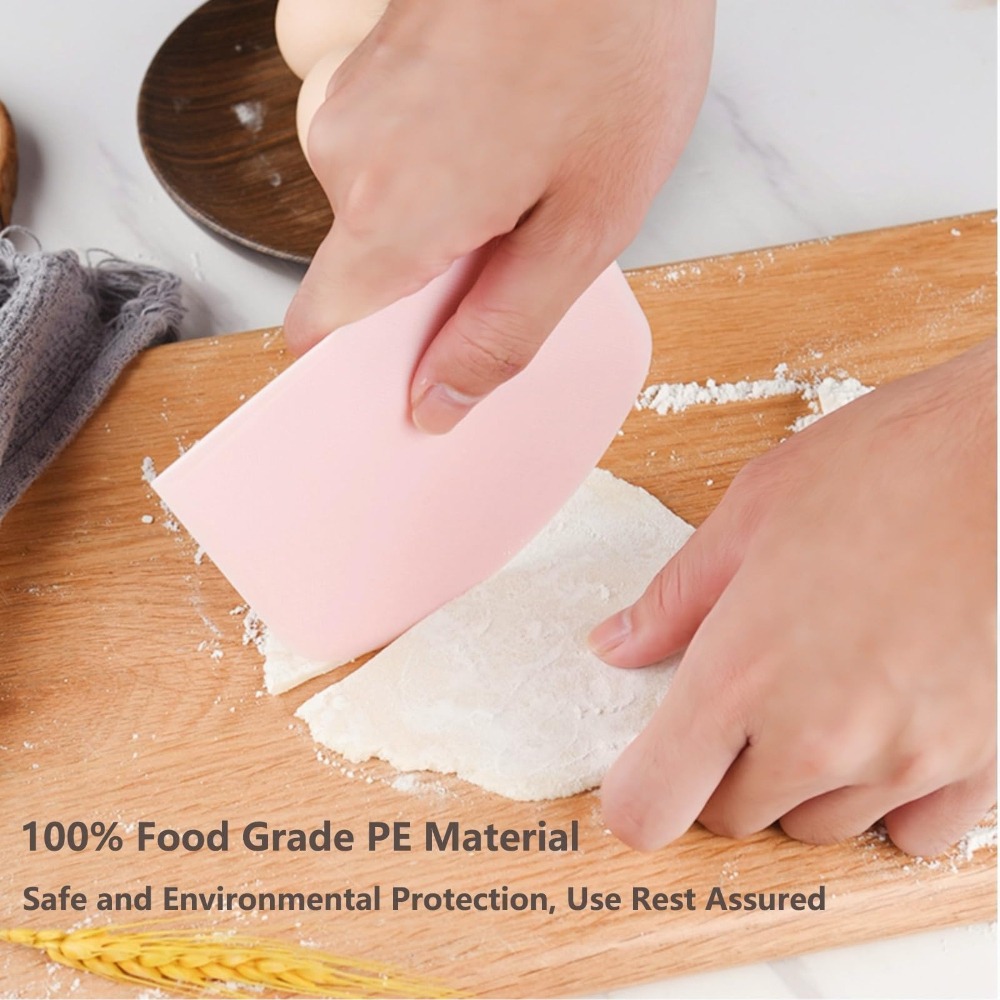 Plastikowe, elastyczne skrobak – Bench Scraper Dough recenzja i cena