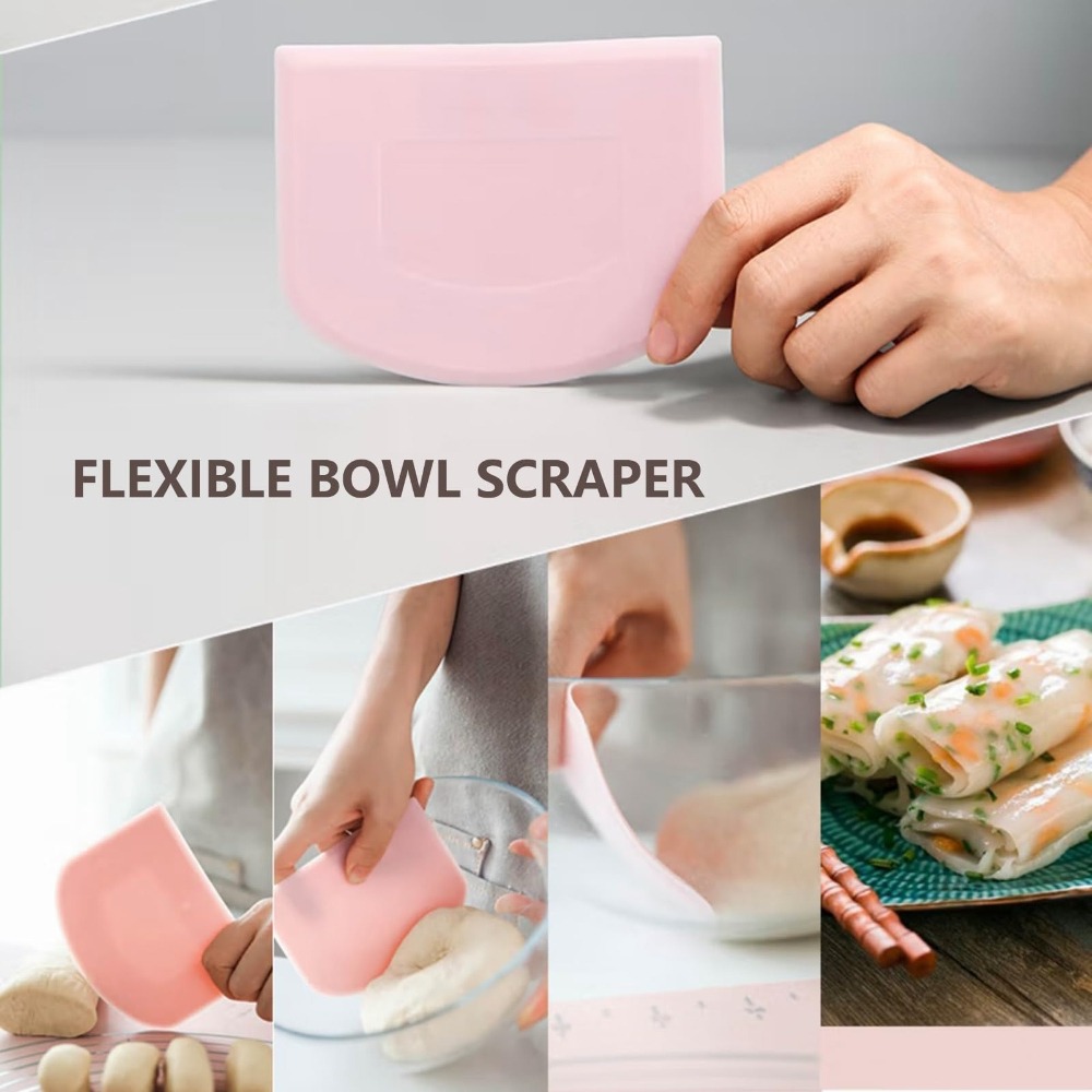 Plastikowe, elastyczne skrobak – Bench Scraper Dough recenzja i cena