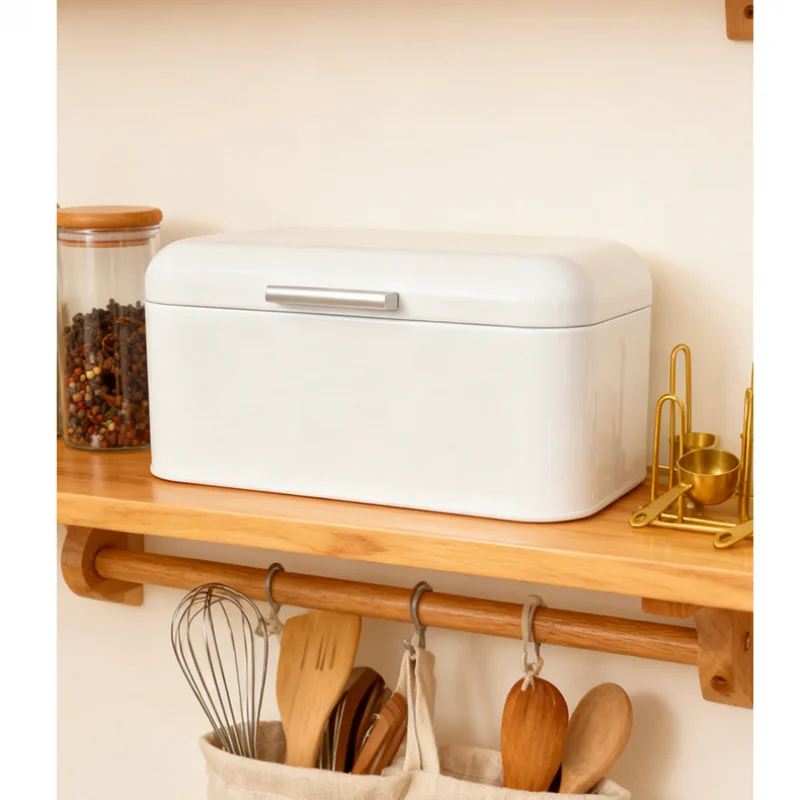 Metalowy pojemnik na chleb, po – Kitchen Baking Counter recenzja i cena