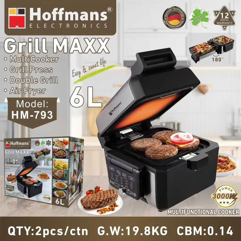 Hoffmans 6L 3000W Cyfrowa Fryt – Kitchen Baking Area recenzja i cena