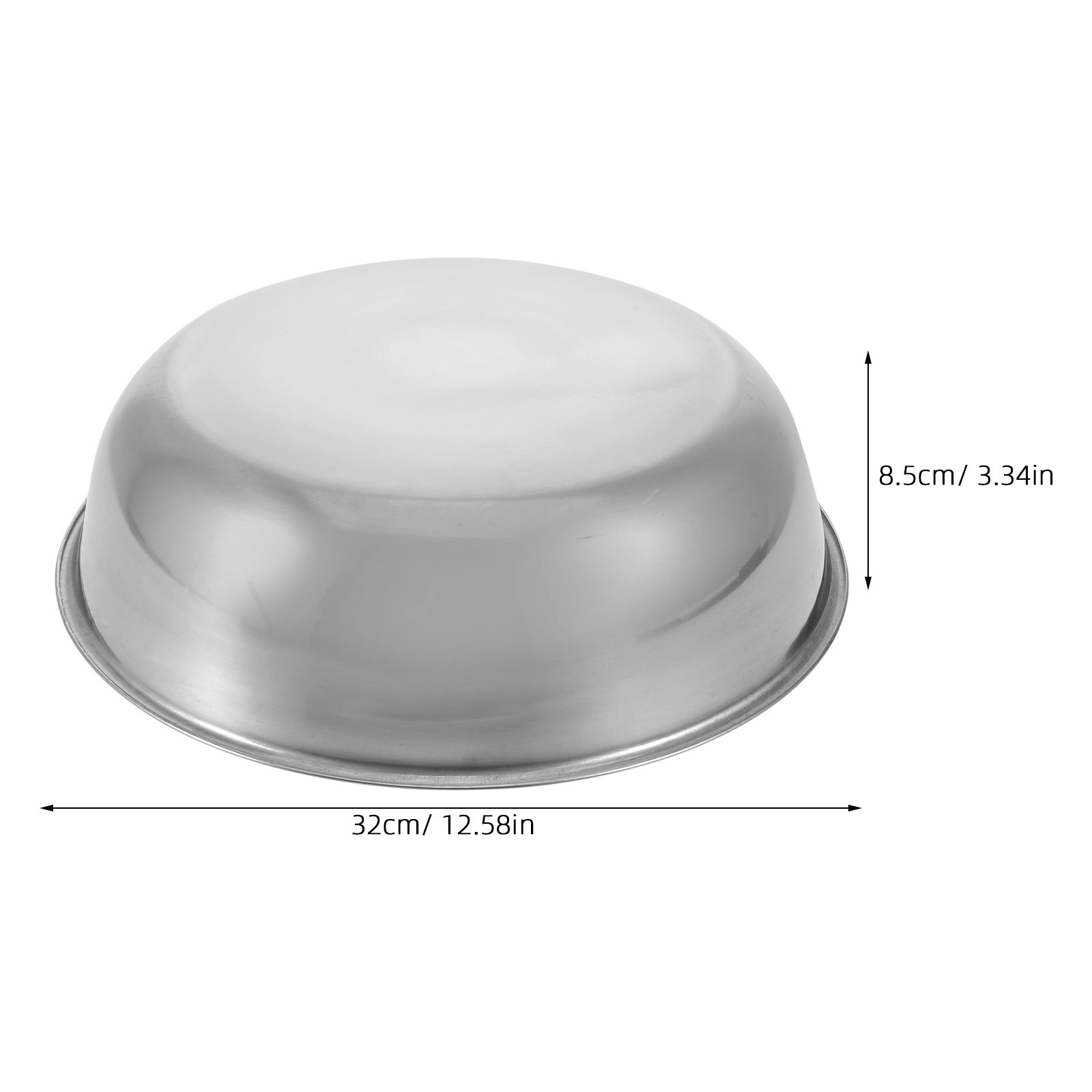 12,6-calowa miska ze stali nie – Kitchen Baking Bowls recenzja i cena