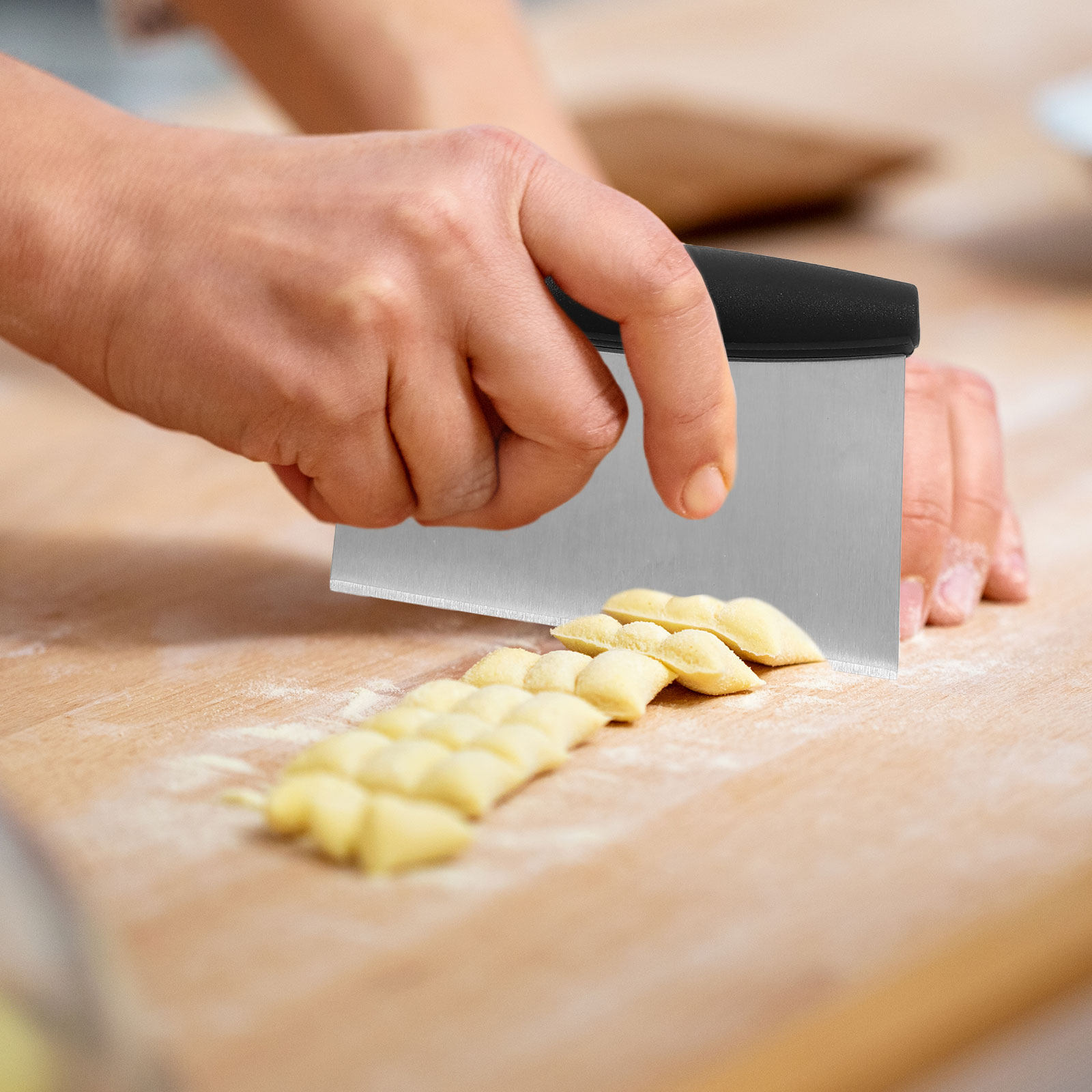 1 zestaw wytrzymałych noży do  – Bench Scraper Dough recenzja i cena