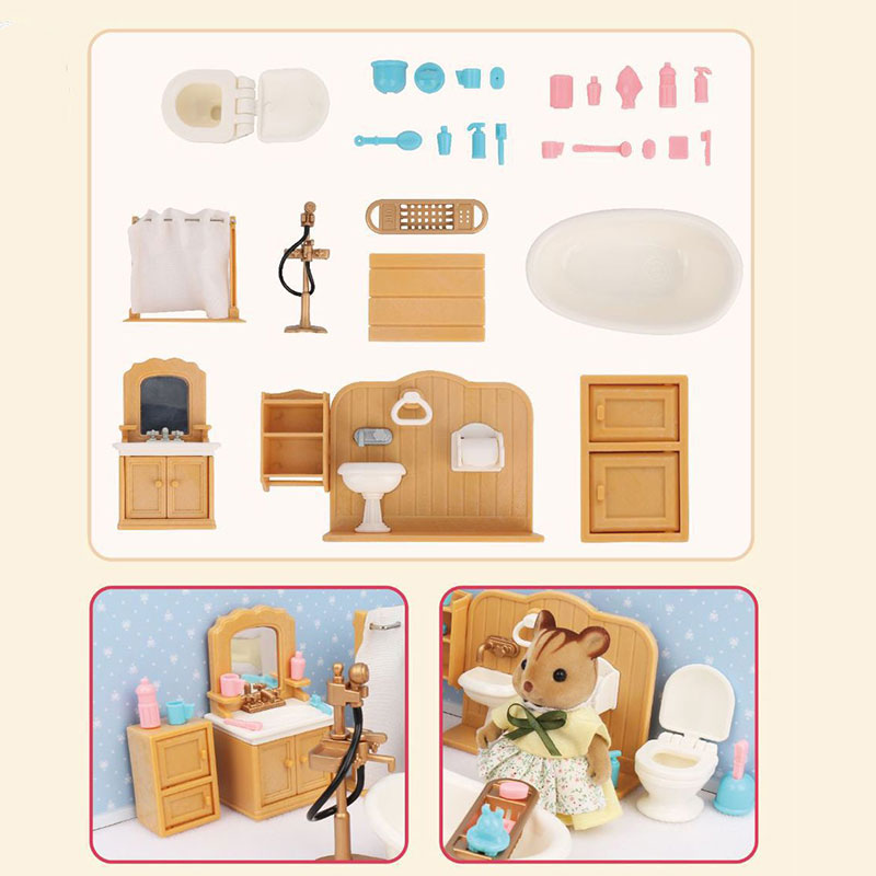 Domek dla lalek miniaturowe pu – Kitchen Queen recenzja i cena