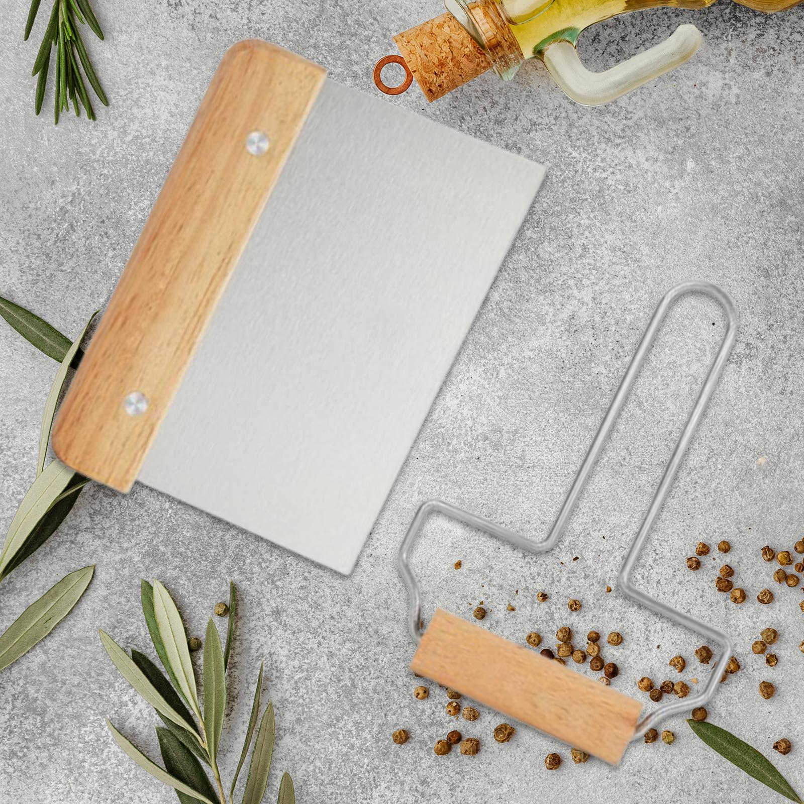 2x nóż do makaronu z wałkiem k – Bench Scraper Dough recenzja i cena
