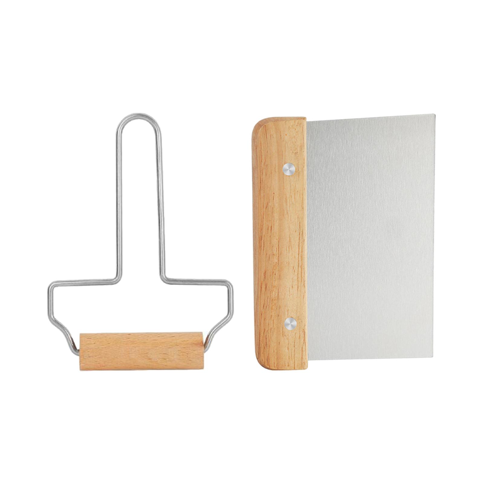 2x nóż do makaronu z wałkiem k – Bench Scraper Dough recenzja i cena