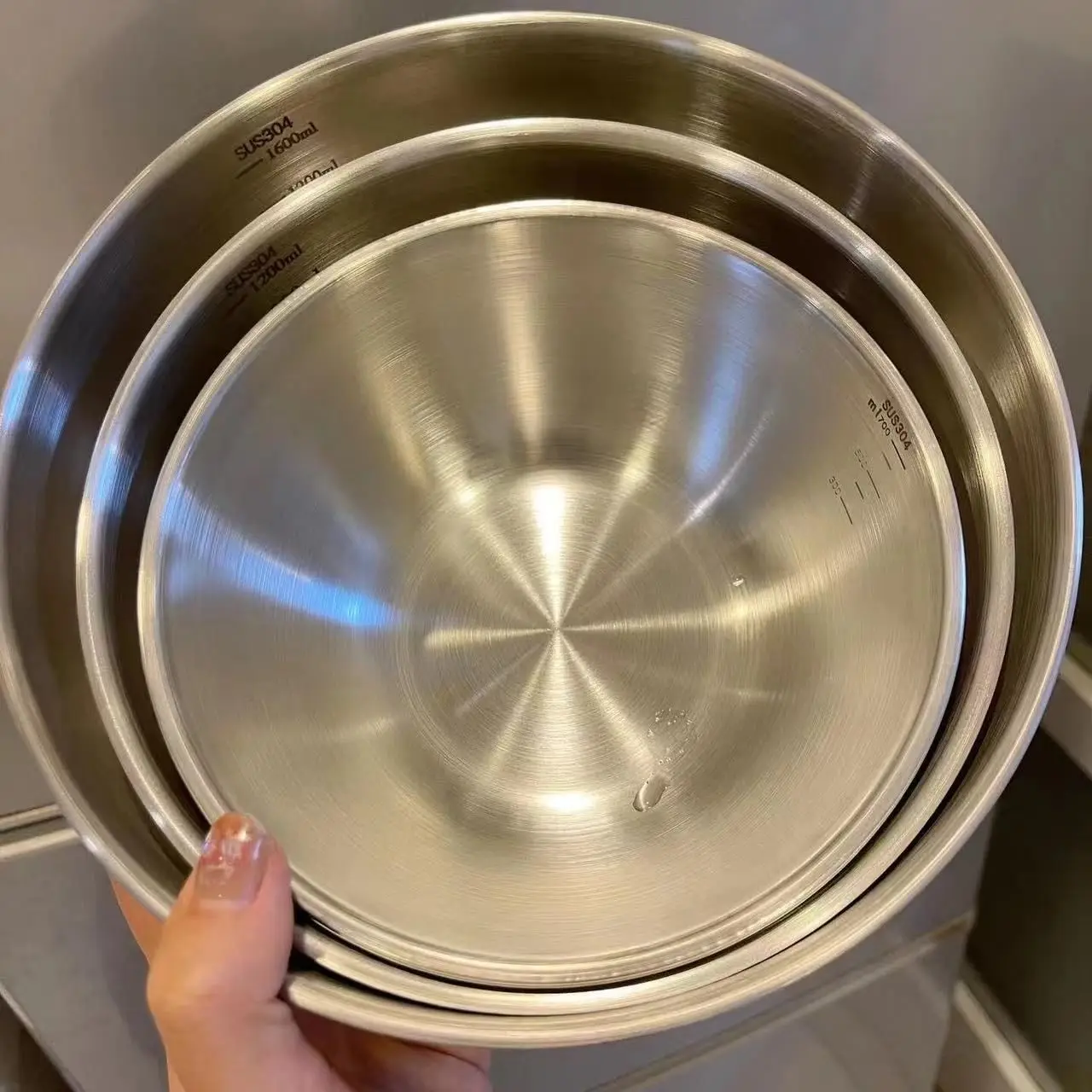 Zestaw 1-3 misek ze stali nier – Kitchen Baking Bowls recenzja i cena