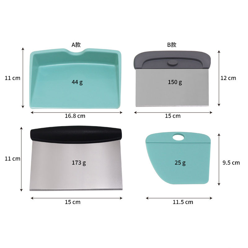Skrobak do ciasta 2 w 1, kraja – Bench Scraper Dough recenzja i cena