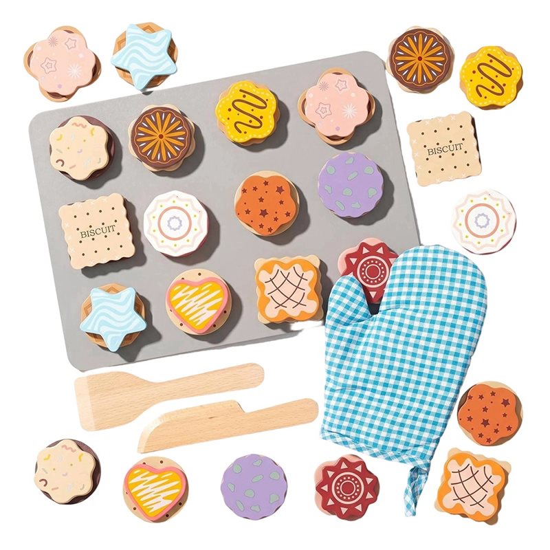 WOWFU - Drewniany Zestaw Ciast – Baking Kitchen For Kids recenzja i cena