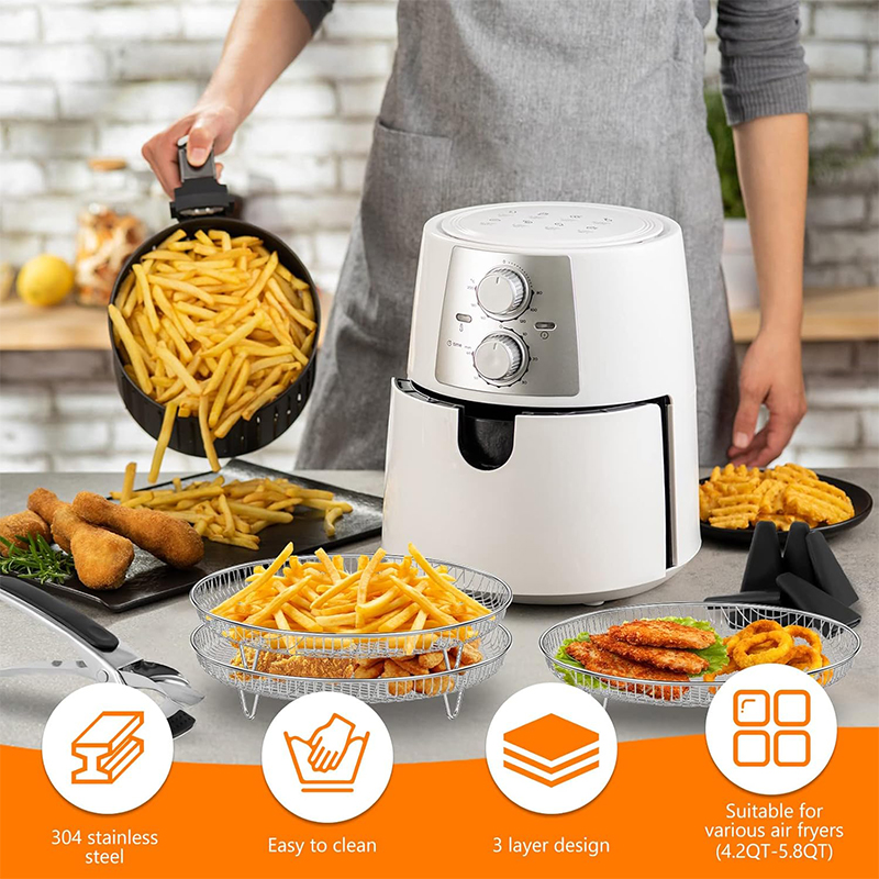 3-warstwowy stojak na frytkown – Kitchen Baking Rack recenzja i cena