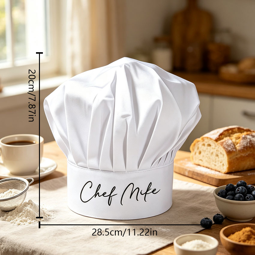 Spersonalizowane czapki kuchar – Kitchen Baking Area recenzja i cena