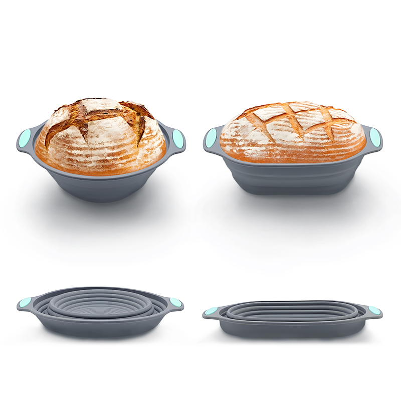 1 szt. Silikonowy Składany Kos – Kitchen Baking Bowls recenzja i cena