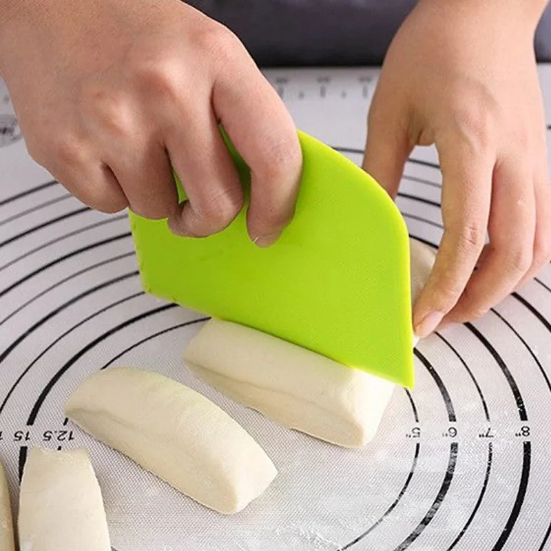 Plastikowy nóż do ciasta, bezp – Bench Scraper Dough recenzja i cena