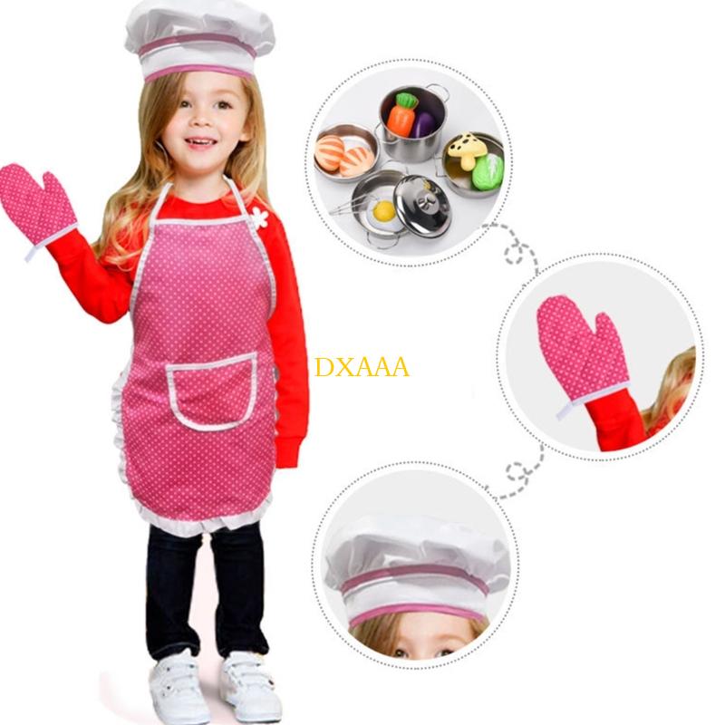 DXAA Chefs Costume Zestaw dla  – Baking Kitchen For Kids recenzja i cena