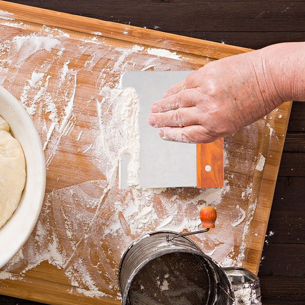 Zestaw noży do ciasta ze stali – Bench Scraper Dough recenzja i cena