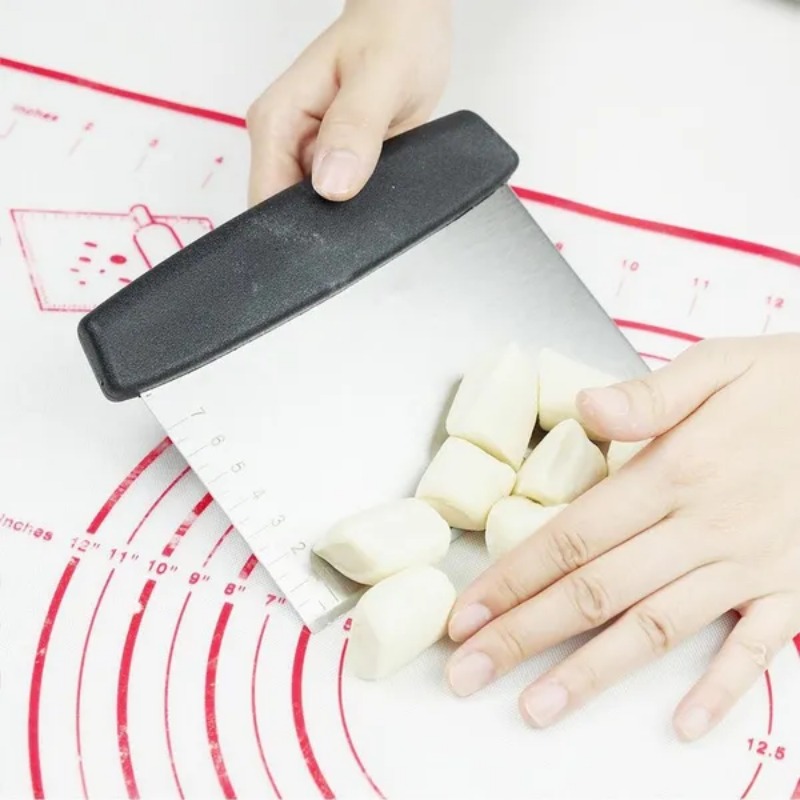1 szt Skrobak ze stali nierdze – Bench Scraper Dough recenzja i cena