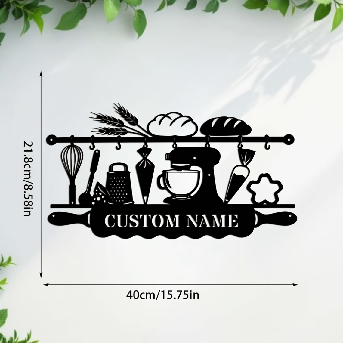 Personalizowana żelazna dekora – Kitchen Baking Area recenzja i cena