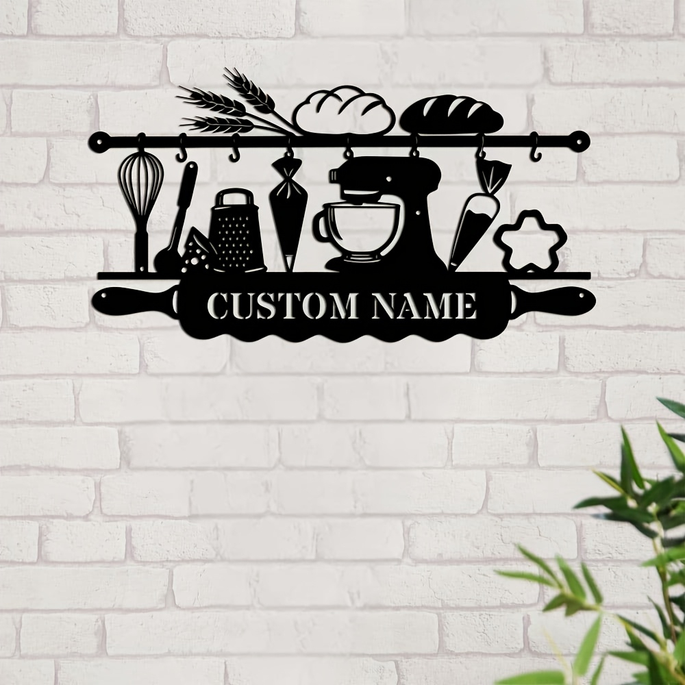 Personalizowana żelazna dekora – Kitchen Baking Area recenzja i cena