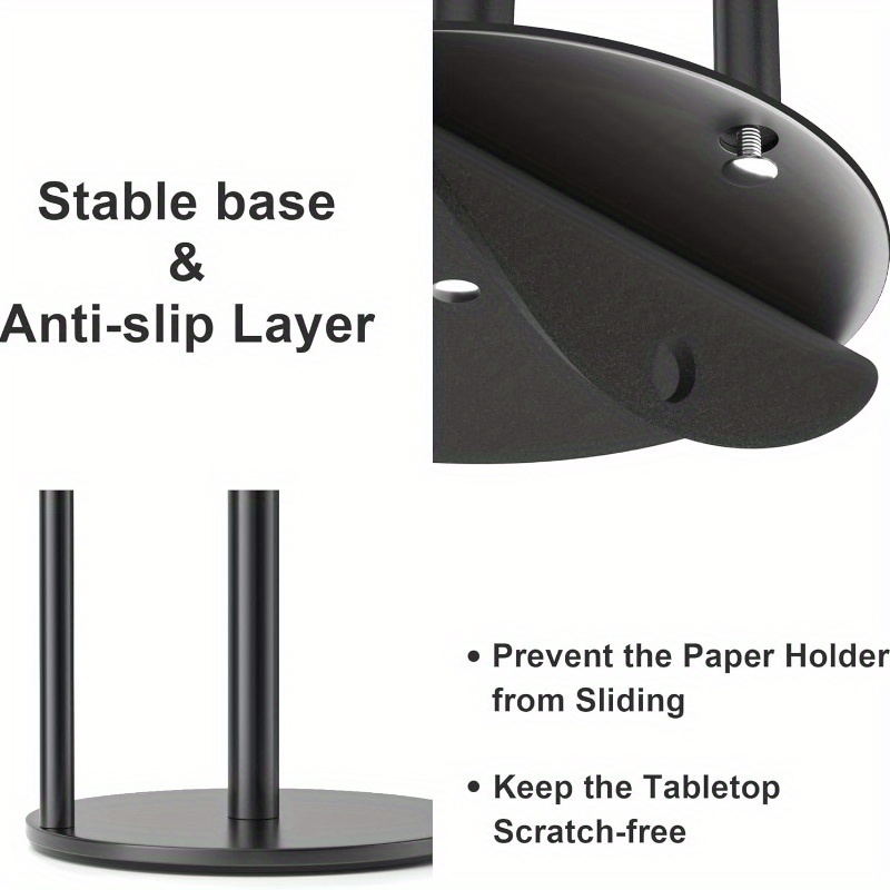 Czarny uchwyt na ręcznik papie – Kitchen Baking Paper Holder recenzja i cena