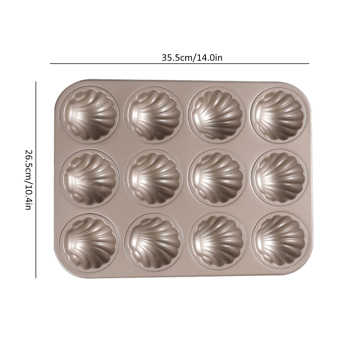 Forma do pieczenia Madeleine w – Kitchen Appliances For Baking recenzja i cena