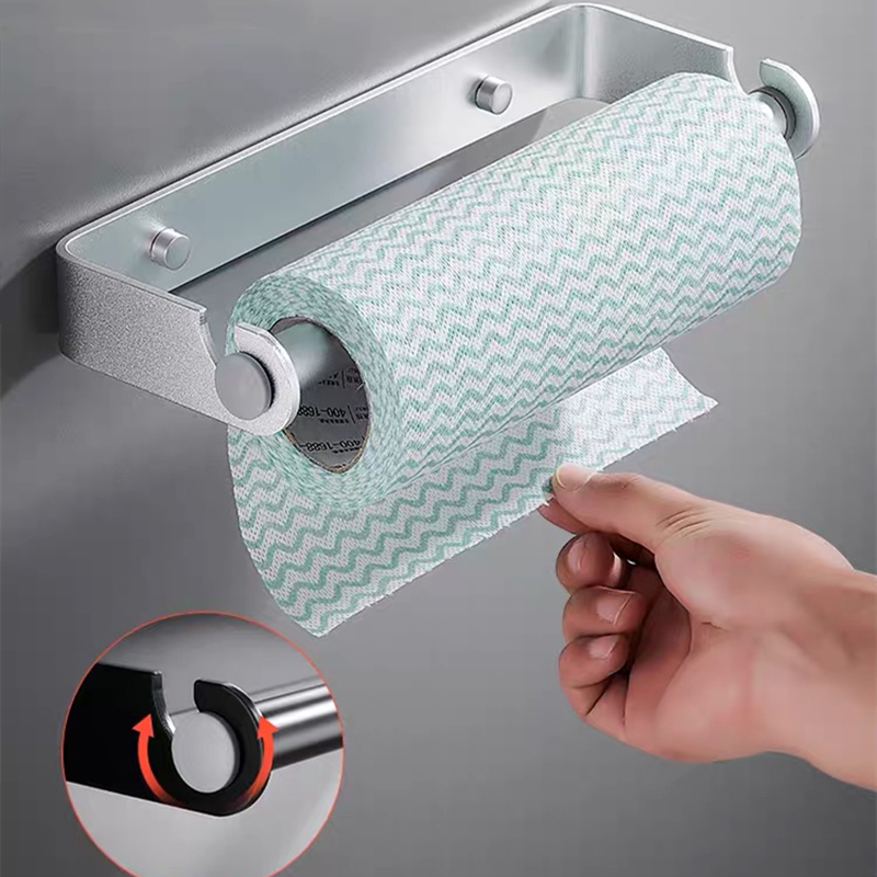 Czarno-srebrny aluminiowy uchw – Kitchen Baking Paper Holder recenzja i cena